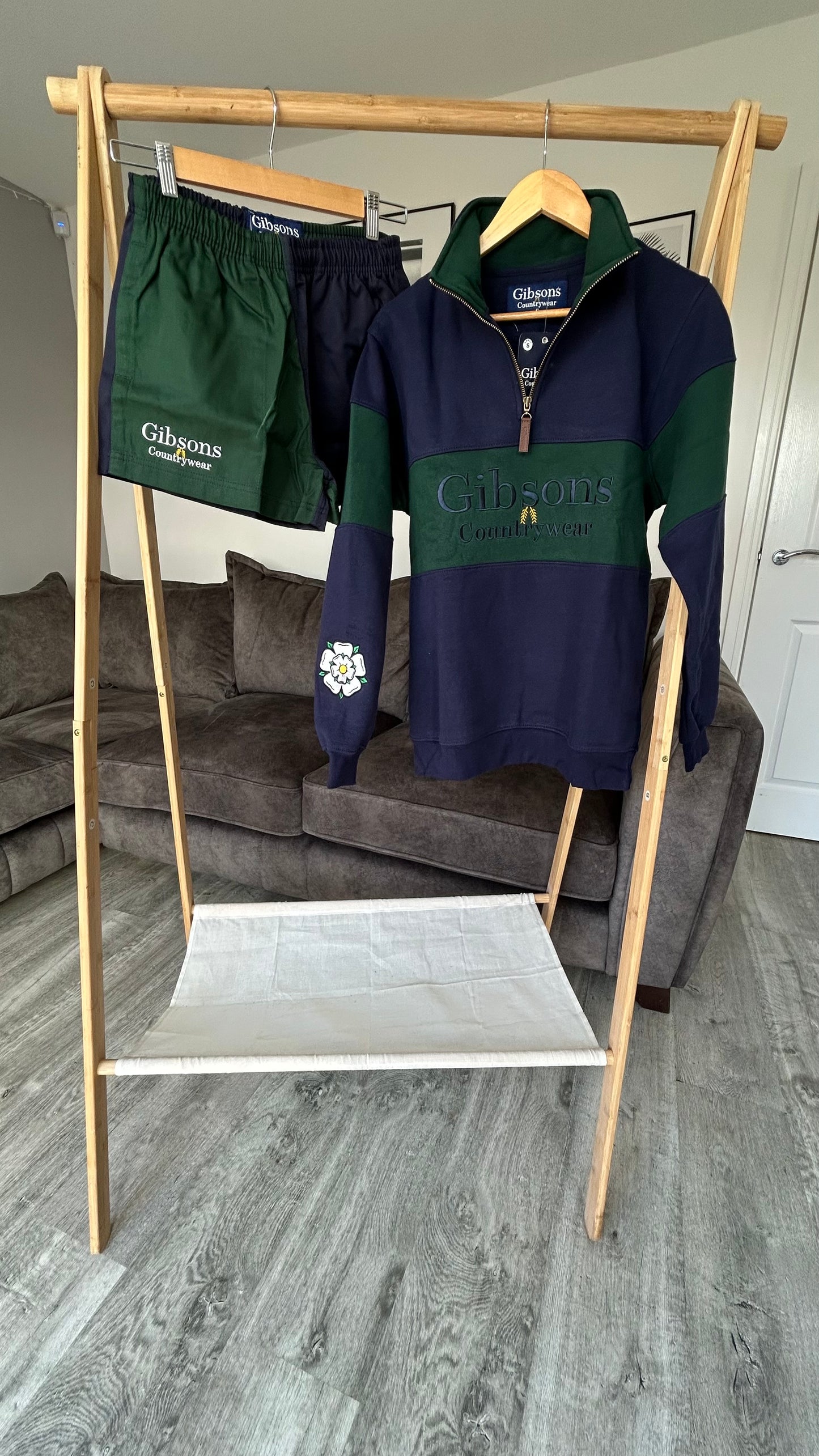 ‘Midnight Forest’ 1/4 Zip Sweatshirt