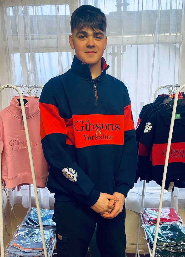 ‘Otley’ 1/4 Zip Sweatshirt