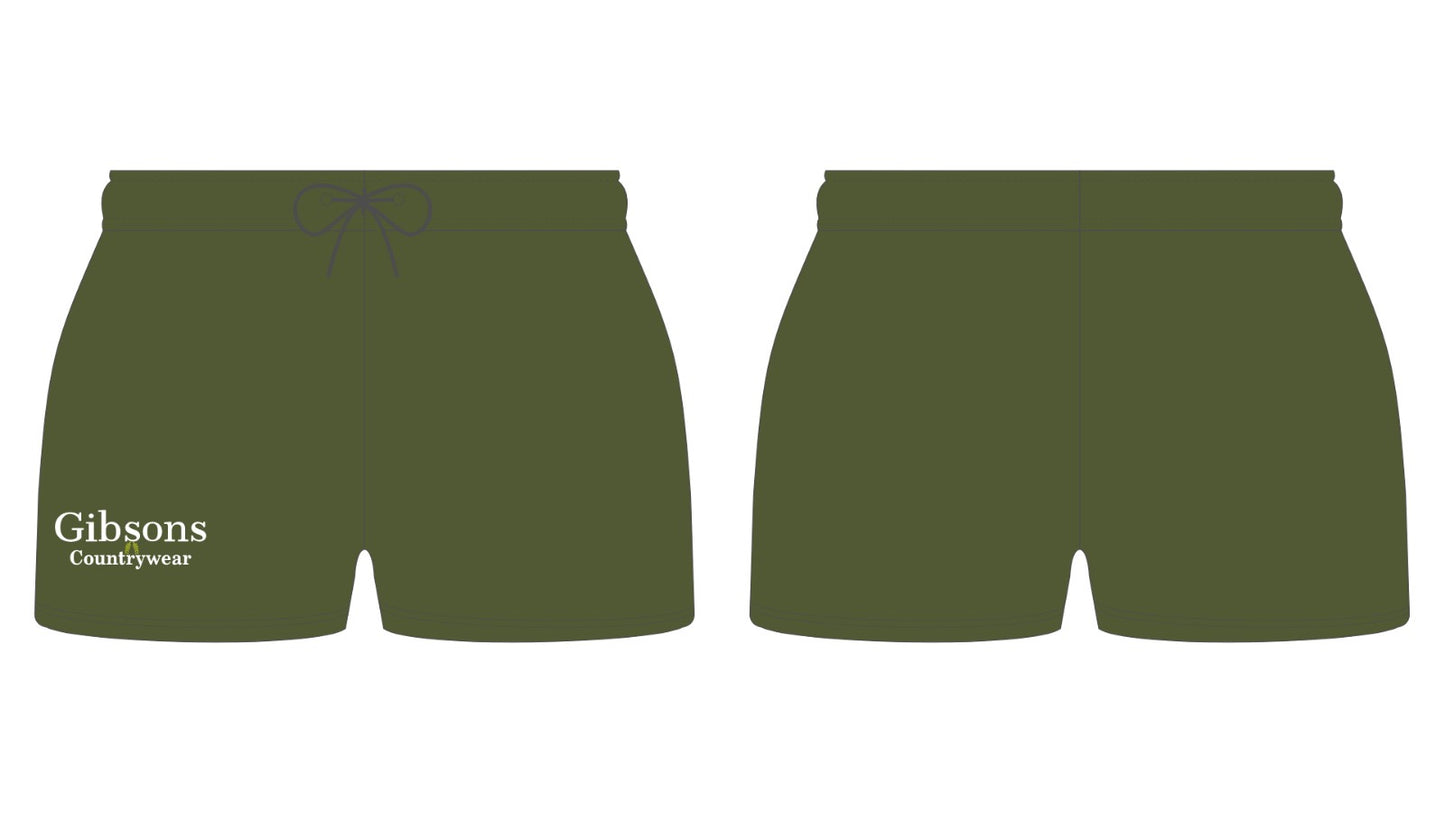 Children’s Khaki Green Rugby Shorts