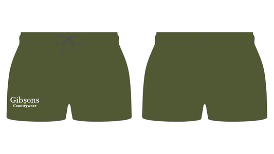Children’s Khaki Green Rugby Shorts
