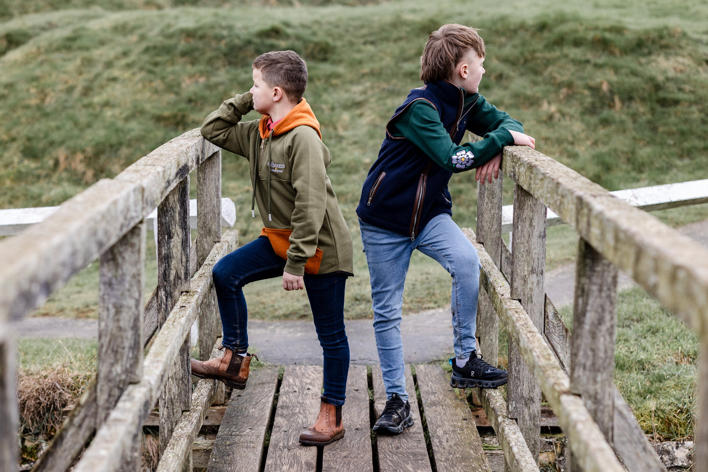 Children’s Navy Gilet