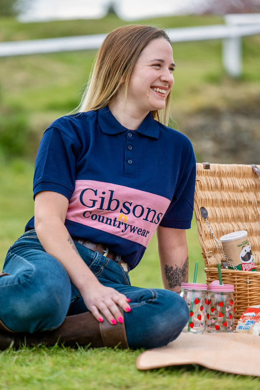 Jess wearing the Gibsons ‘Emma’ Polo shirt
